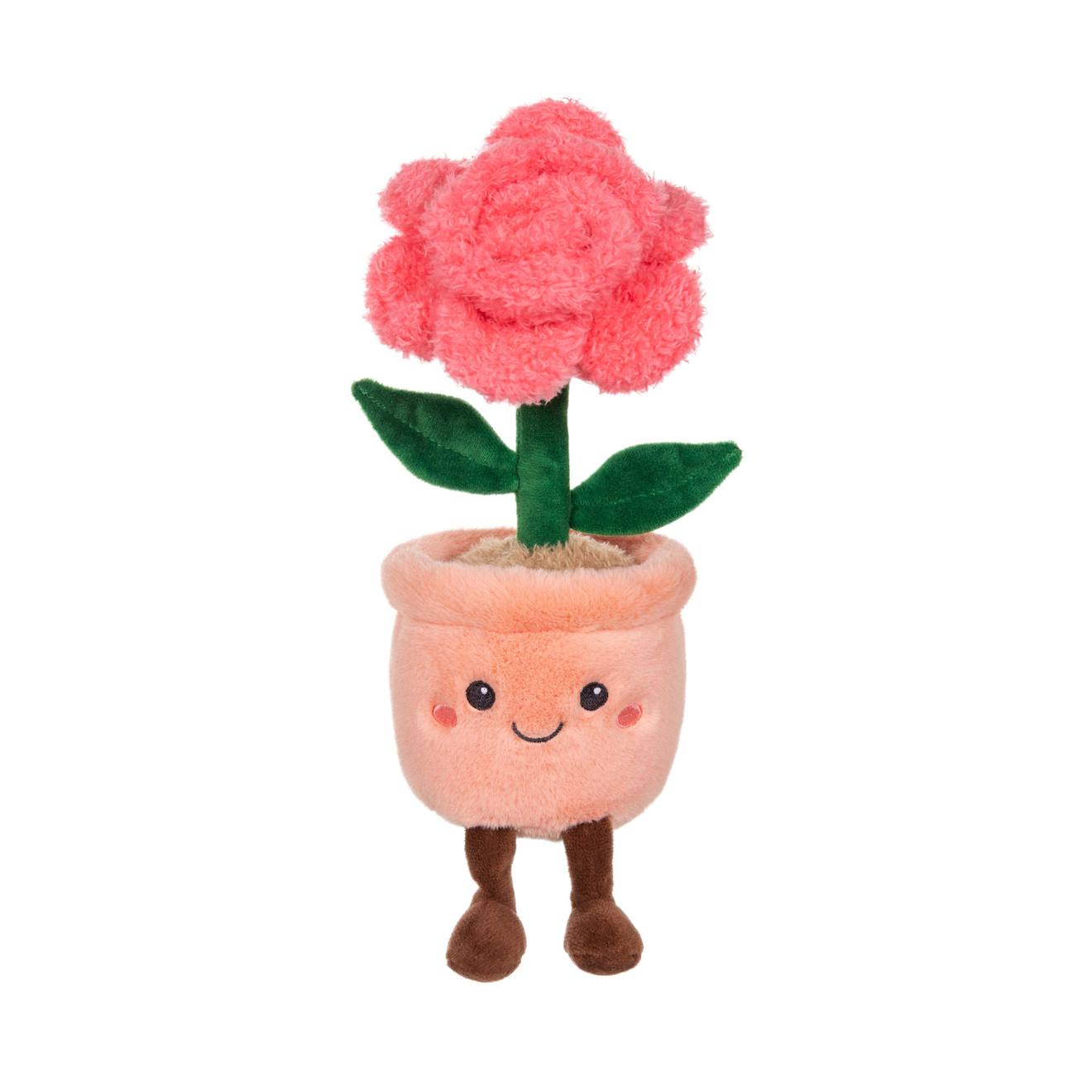 Peluche - Peluche Fleur Avec Pot – Mimi Flowers – 24 Cm Corail Peluche - Peluche Fleur Avec Pot – Mimi Flowers – 24 Cm Corail
