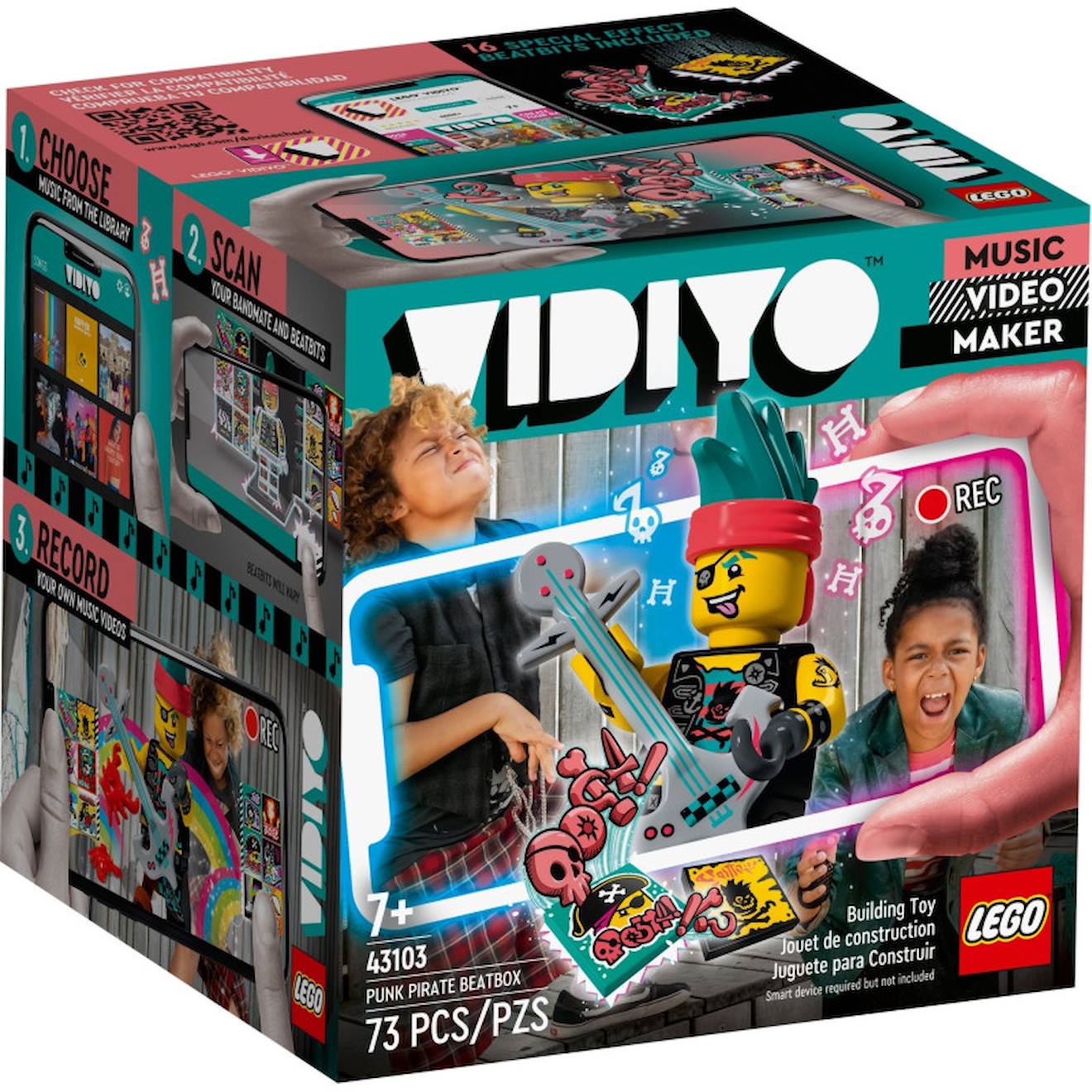 Lego Vidiyo 43103 Punk Pirate Beatbox Multicolore Lego Vidiyo 43103 Punk Pirate Beatbox Multicolore
