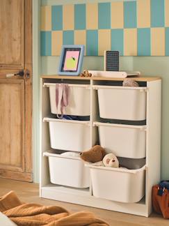 Chambre et rangement-Rangement-Meuble à cases, accessoires-Meuble rangement vertical 6 bacs