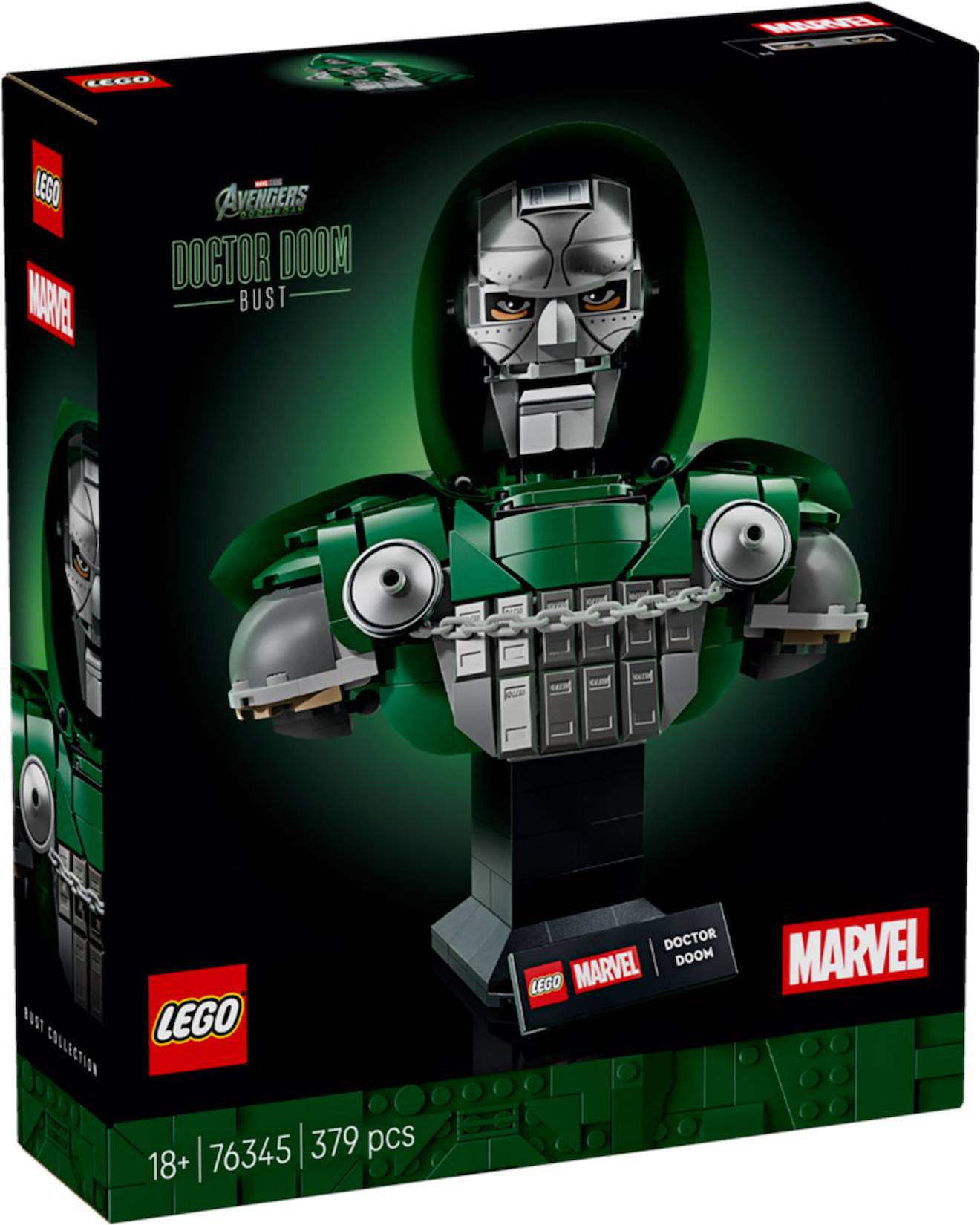 Lego Super Heroes 76345 Buste Du Docteur Doom Multicolore