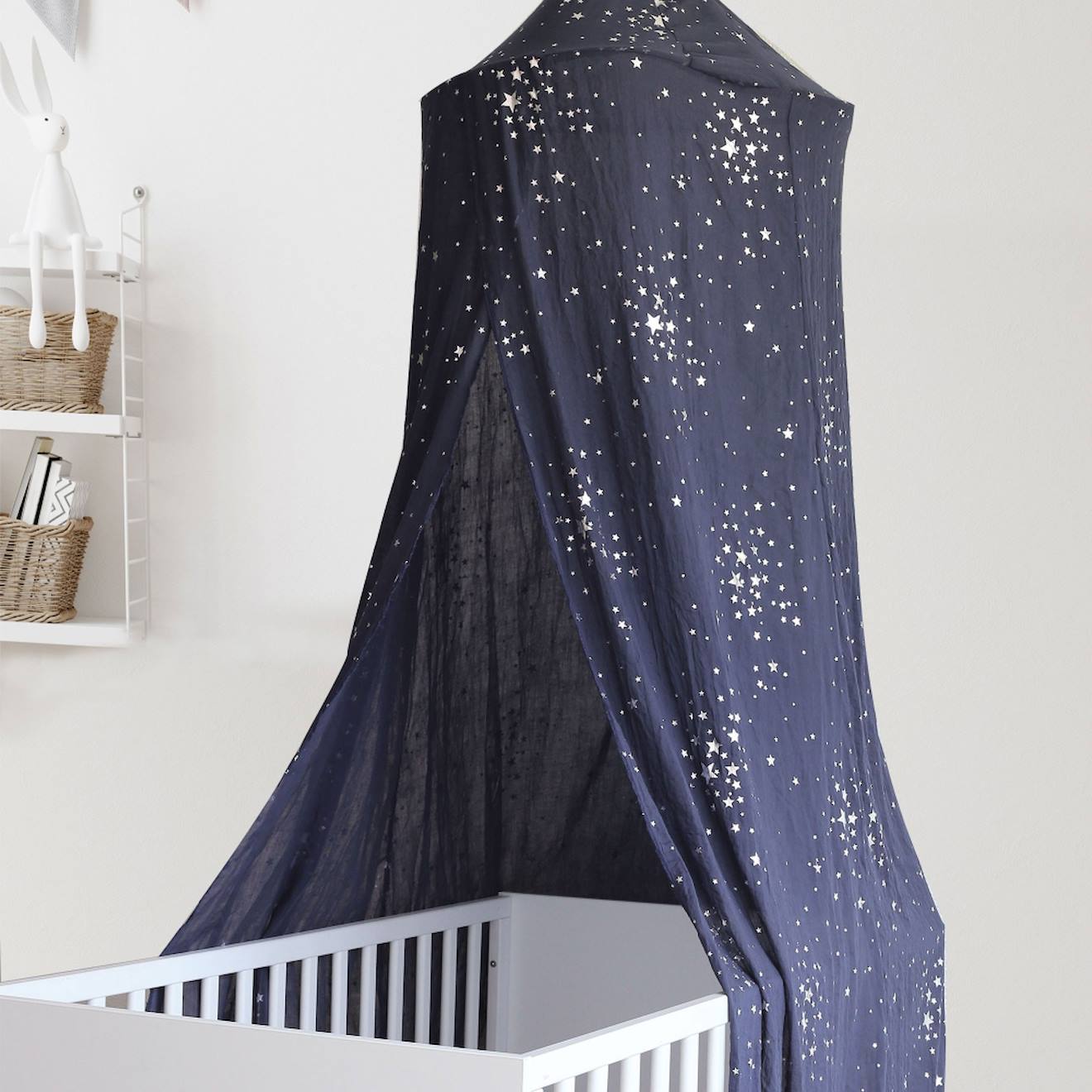 Ciel De Lit Pour Bébé Bleu Ciel De Lit Pour Bébé Bleu