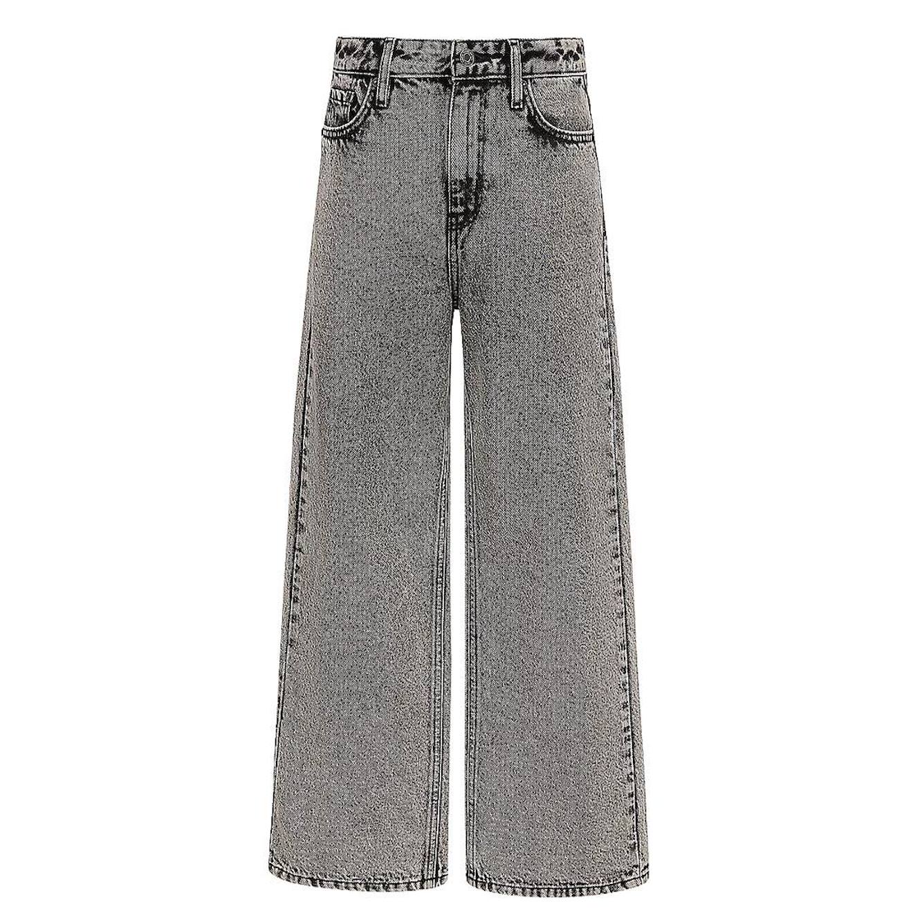 Jean Large Fille Electra Gris