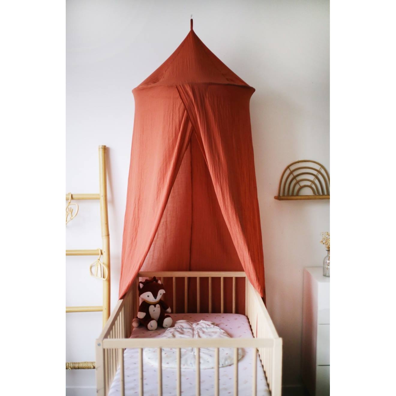 Ciel De Lit Pour Bébé Terracotta Ciel De Lit Pour Bébé Terracotta