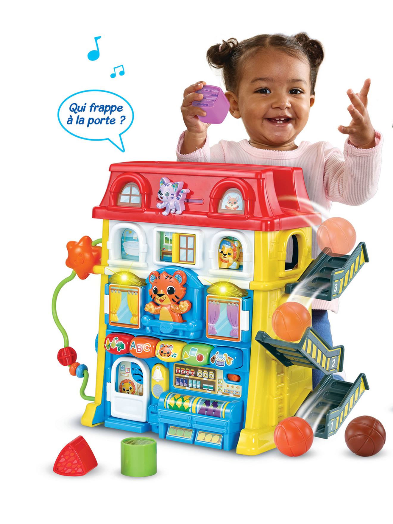 Maxi maison multi activités multicolore