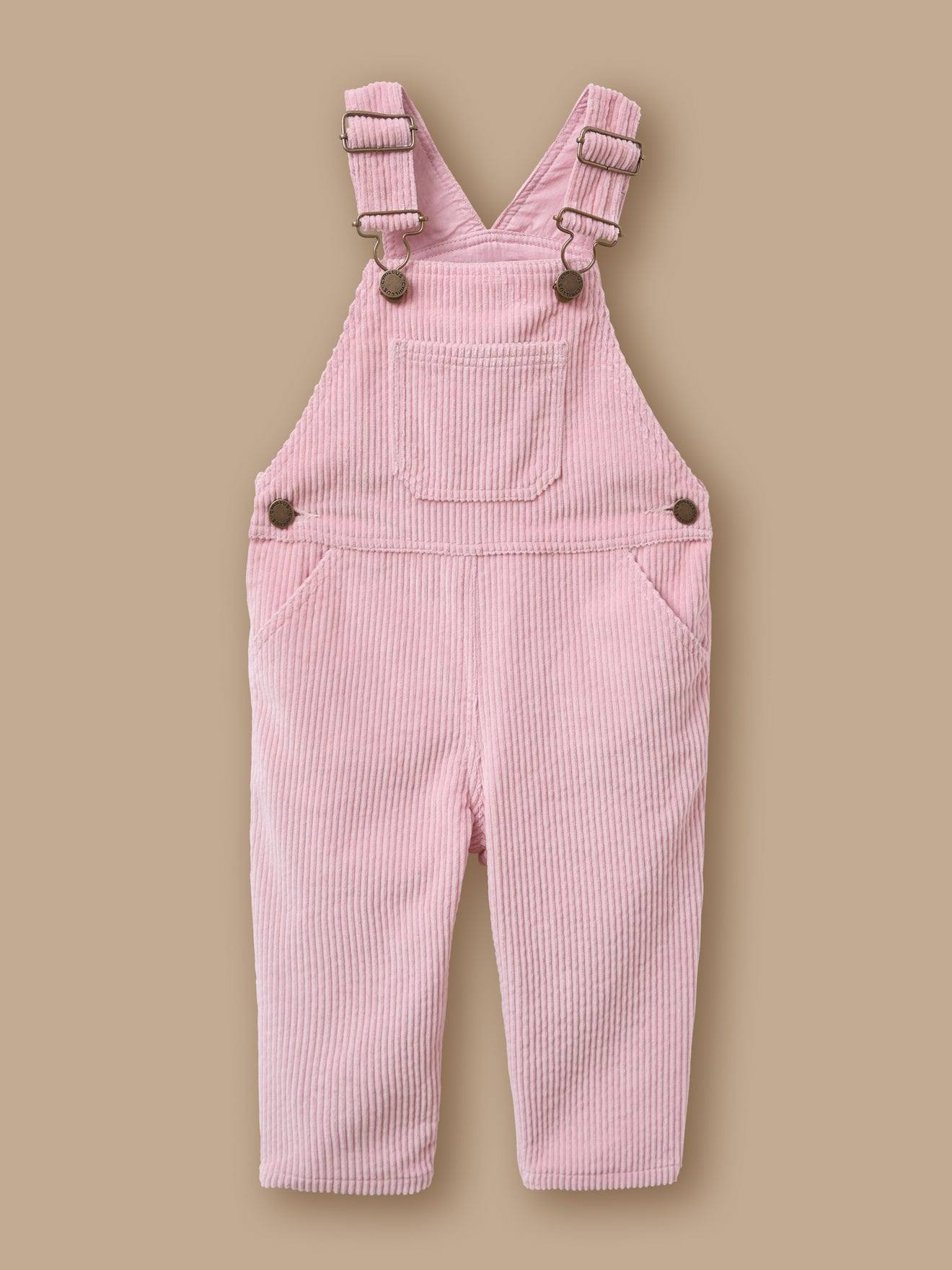Salopette En Velours Bébé Blush