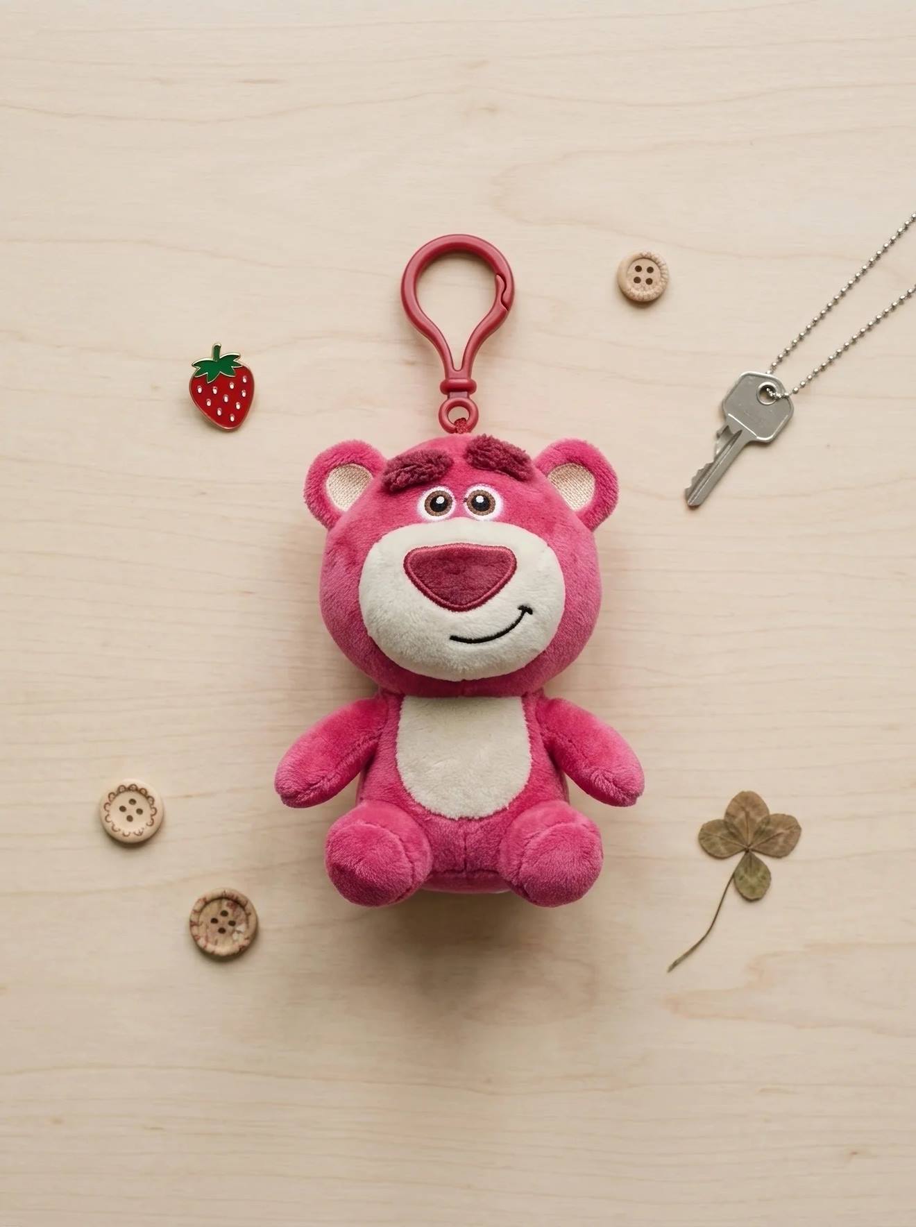 Porte-clés Peluche Lotso Toy Story Rose