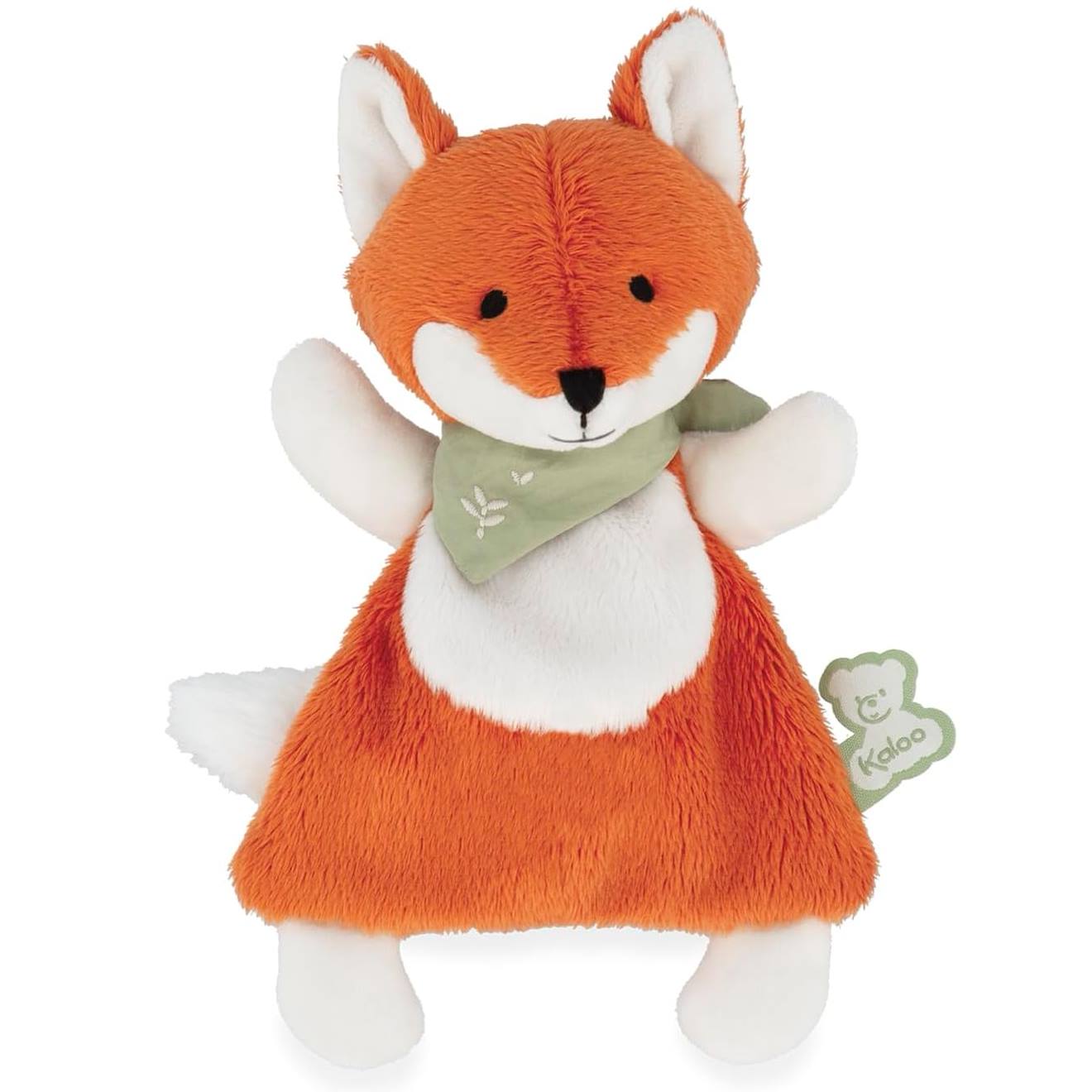 Doudou Renard Paprika 18 Cm Orange