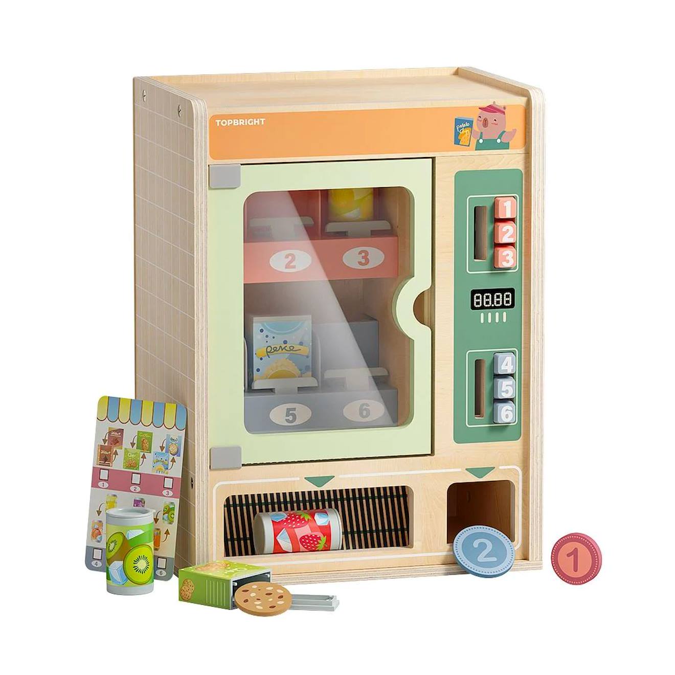 Distributeur Automatique En Bois Beige