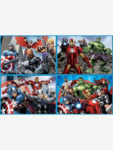 Lot de 4 puzzles progressifs 50 à 150 pièces Multi 4 Marvel® Avengers EDUCA BUNT 2 - vertbaudet enfant 