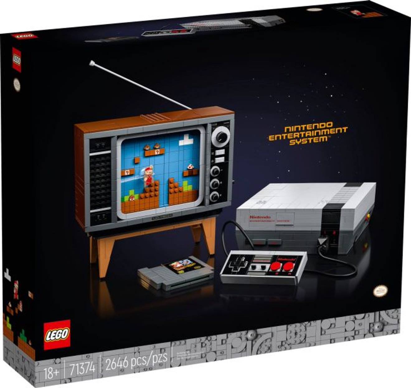 Lego Super Mario 71374 Nintendo Entertainment System Multicolore Lego Super Mario 71374 Nintendo Entertainment System Multicolore