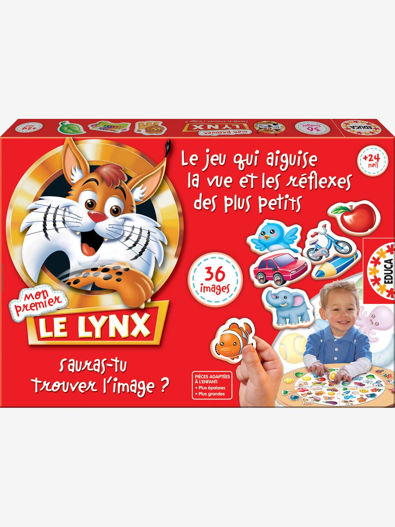 Jeu de société Mon premier Lynx EDUCA rouge