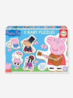 Jouet-Jeux éducatifs-Puzzles-Lot de 5 puzzles progressifs 3 à 5 pièces Peppa Pig® EDUCA