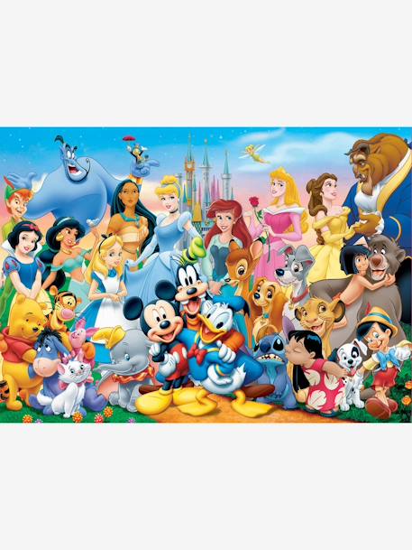 Puzzle bois 100 pièces Le monde merveilleux de Disney® EDUCA bleu 2 - vertbaudet enfant 