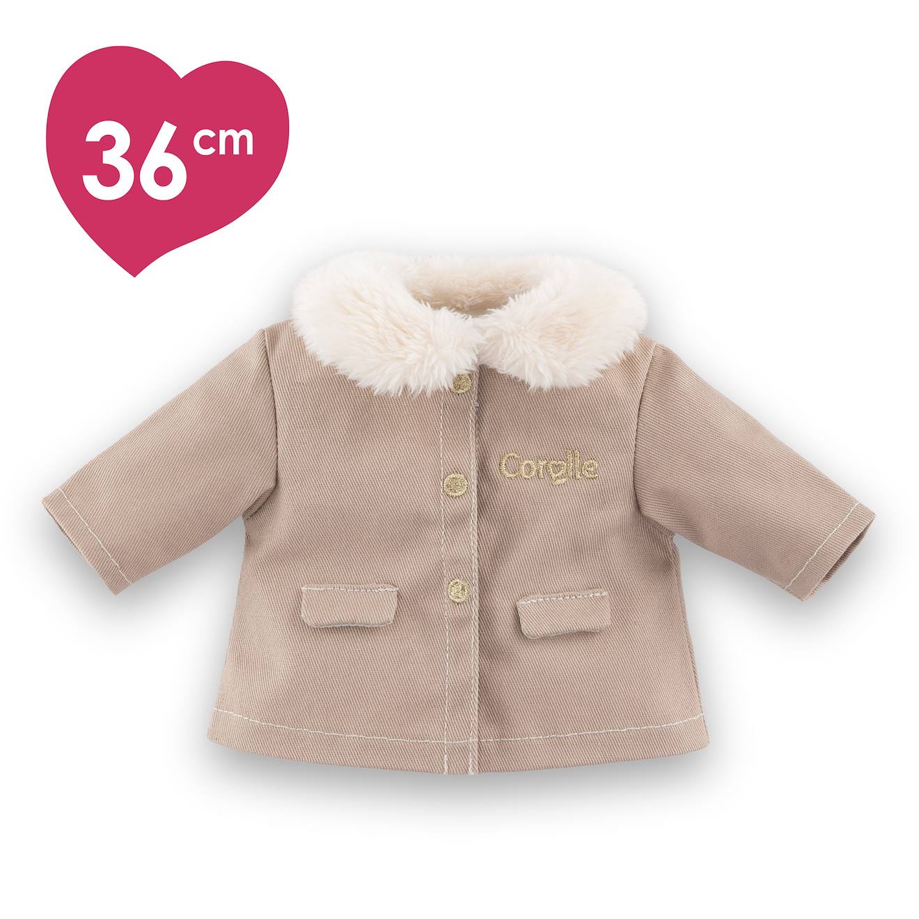 Manteau Forêt Enchantée Pour Poupée Ma Corolle Multicolore