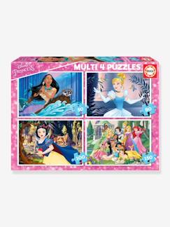 Jouet-Lot de 4 puzzles progressifs de 50 à 150 pièces Disney® Princesses EDUCA