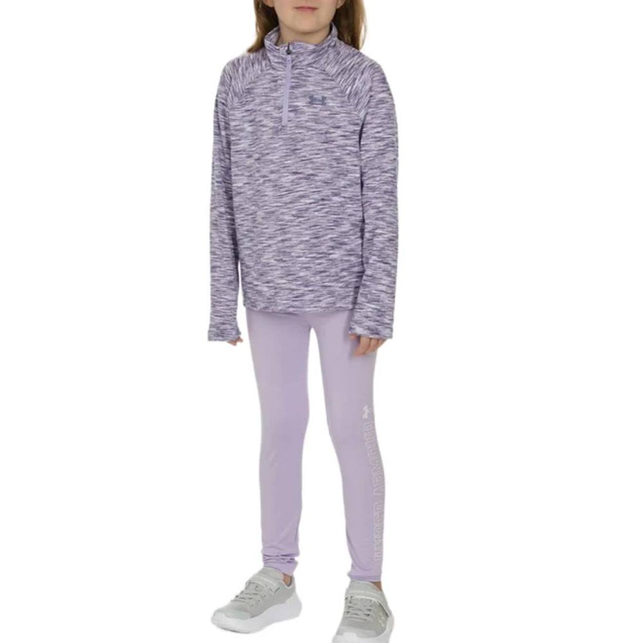 Ensembles Fille 1/4 Zip Legging Violet