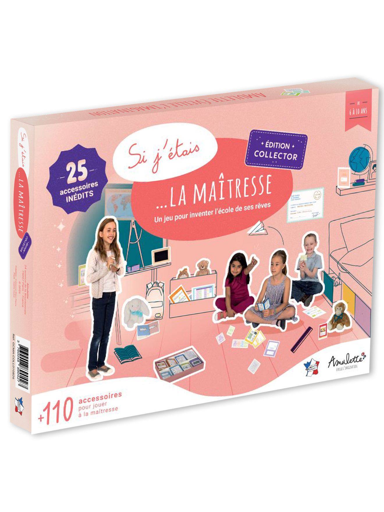 Jeu D'imitation Si J'étais La Maîtresse Collector - A Partir De 6 Ans Rose