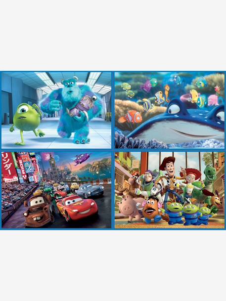 Lot de 4 puzzles progressifs 50 à 150 pièces Multi 4 Disney® Pixar EDUCA bleu 2 - vertbaudet enfant 