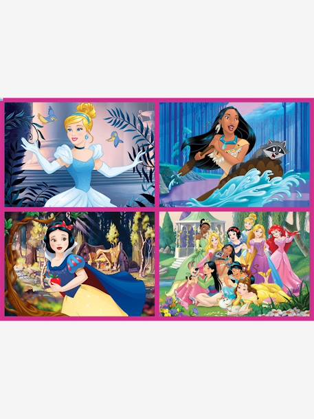 Lot de 4 puzzles progressifs de 50 à 150 pièces Disney® Princesses EDUCA  2 - vertbaudet enfant 