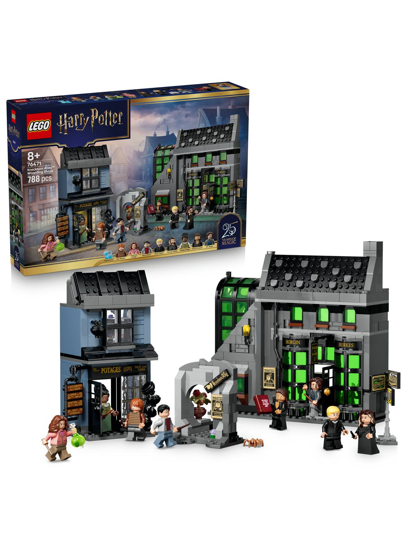Lego Harry Potter 76471 Les Boutiques Magiques De L’allée Des Embrumes Multicolore Lego Harry Potter 76471 Les Boutiques Magiques De L’allée Des Embrumes Multicolore