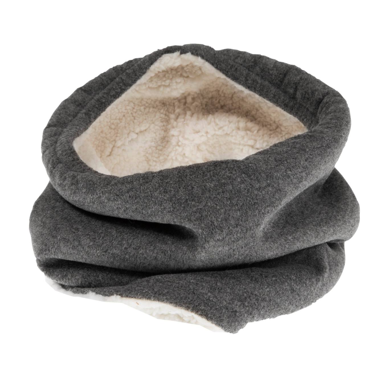 Tour De Cou Doublure Sherpa Gris