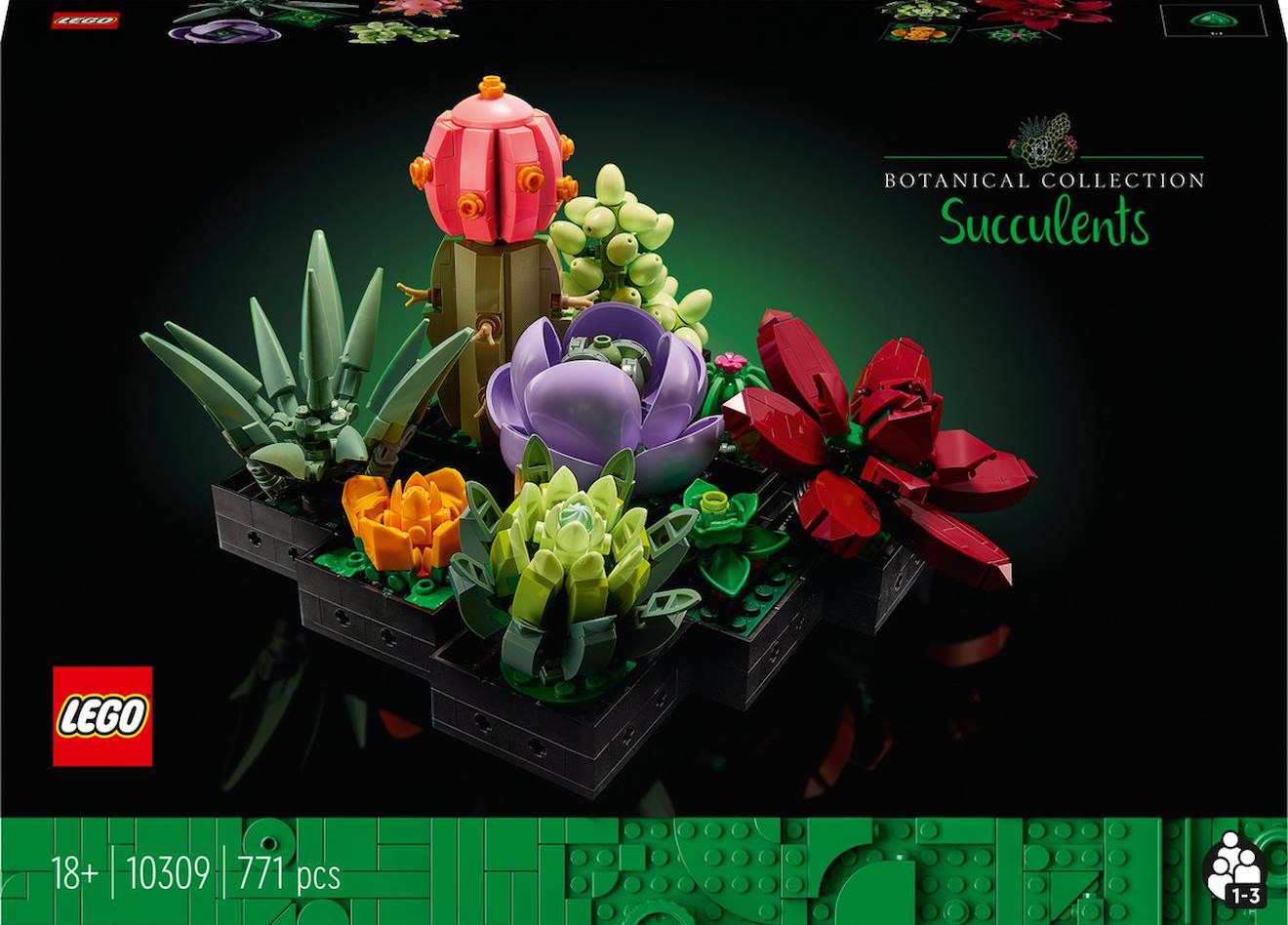 Lego Icons 10309 Les Succulentes - Botanical Collection Multicolore