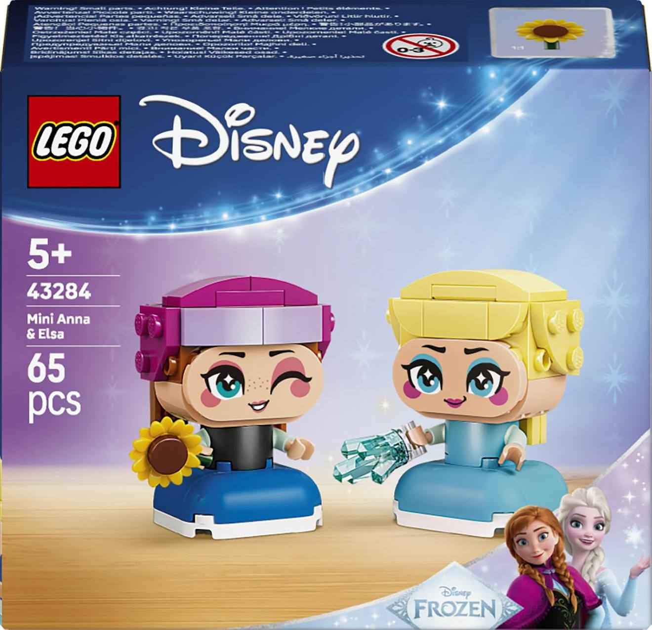 Lego Disney 43284 Anna Et Elsa Miniatures Multicolore