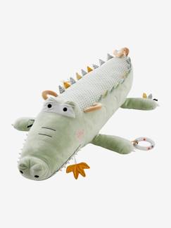 Jouet-Premier âge-Doudous, peluches et jouets en tissu-Grande peluche d'activités Crocodile