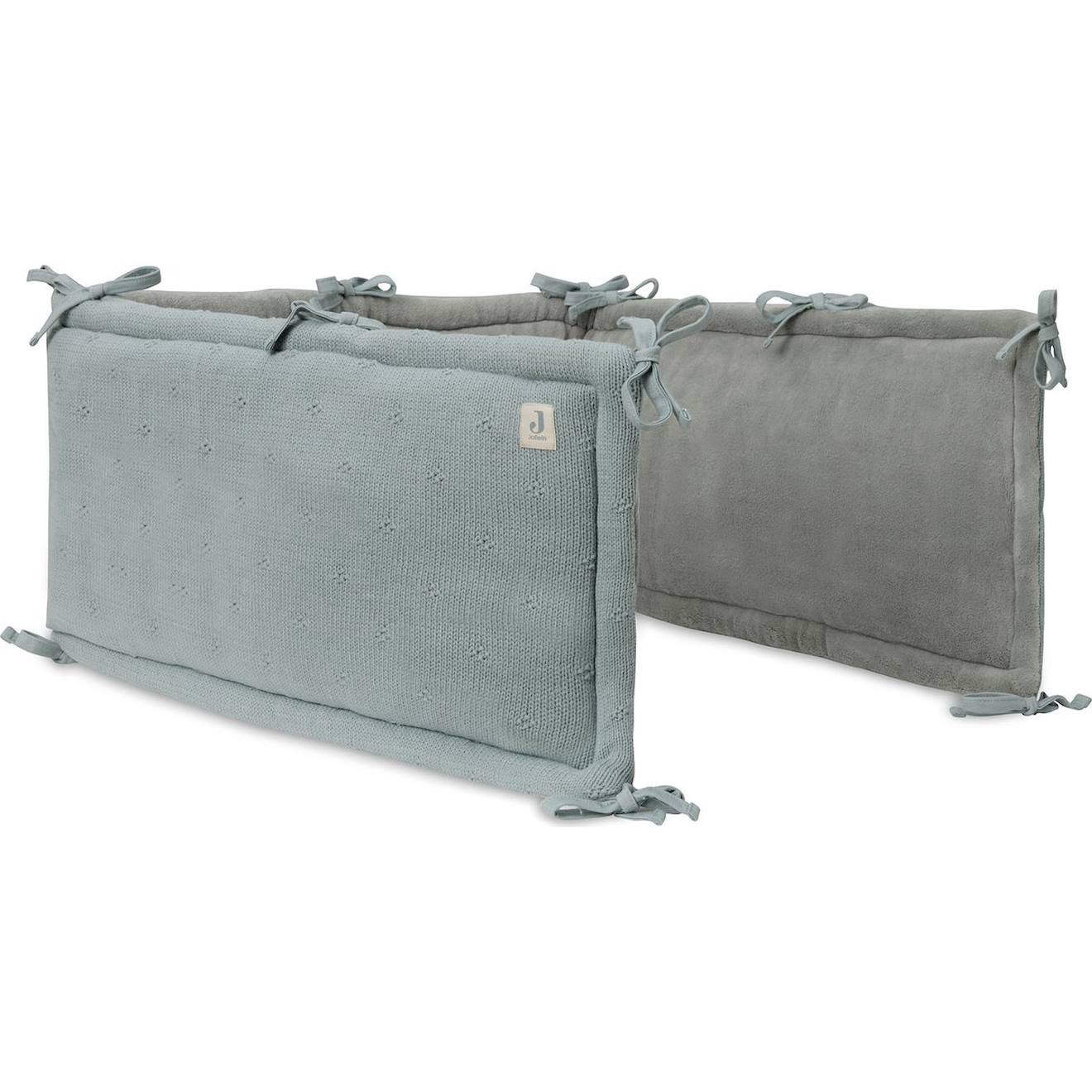 Tour De Lit Cosy Knit Biscuit (pour Lits 60 X 120 Ou 70 X 140 Cm) Bleu Tour De Lit Cosy Knit Biscuit (pour Lits 60 X 120 Ou 70 X 140 Cm) Bleu