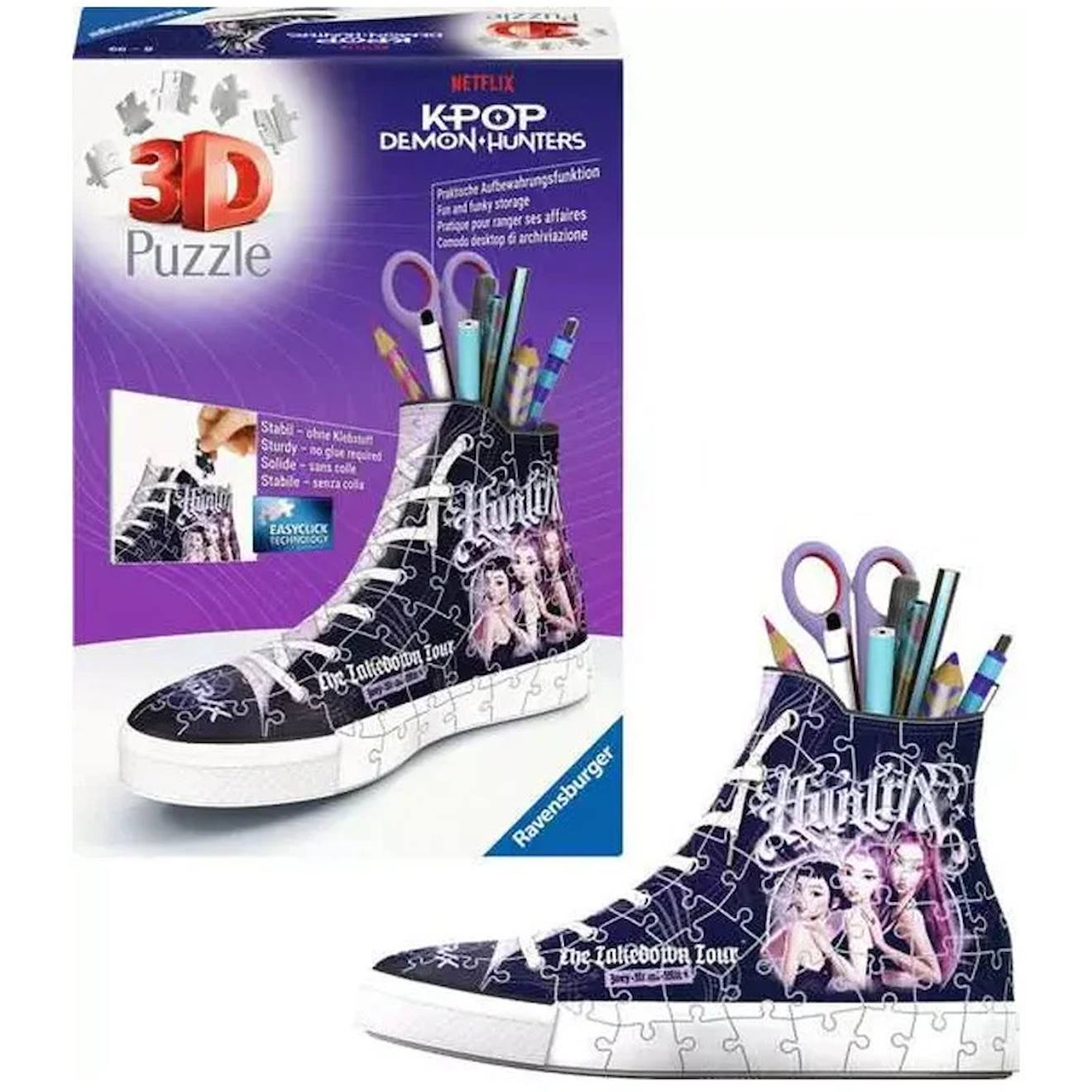 Puzzle 3d Sneaker Kpop Demon Hunters Multicolore Puzzle 3d Sneaker Kpop Demon Hunters Multicolore