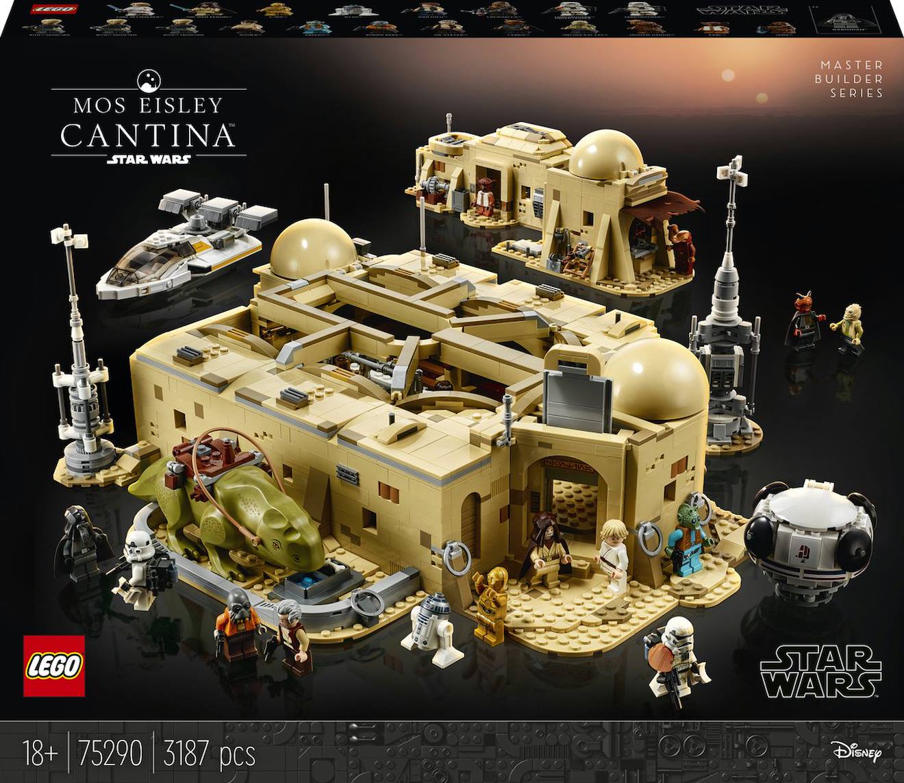 Lego Star Wars 75290 Cantina De Mos Eisley Multicolore