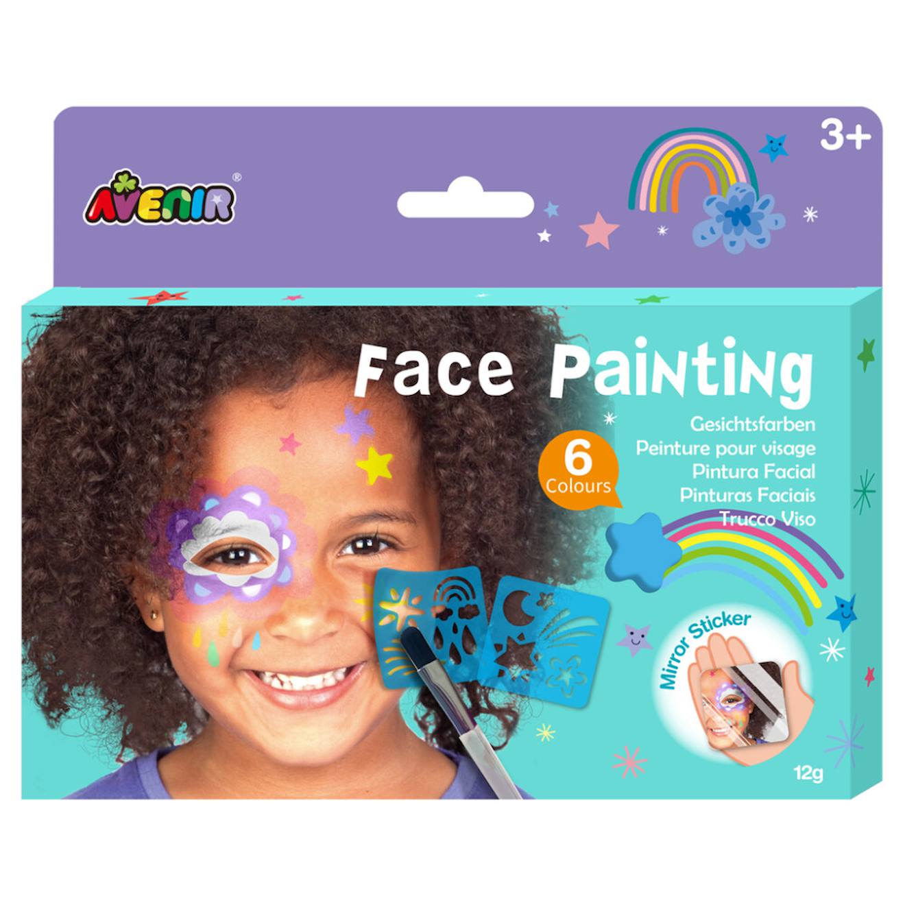 Peinture Pour Visage Multicolor