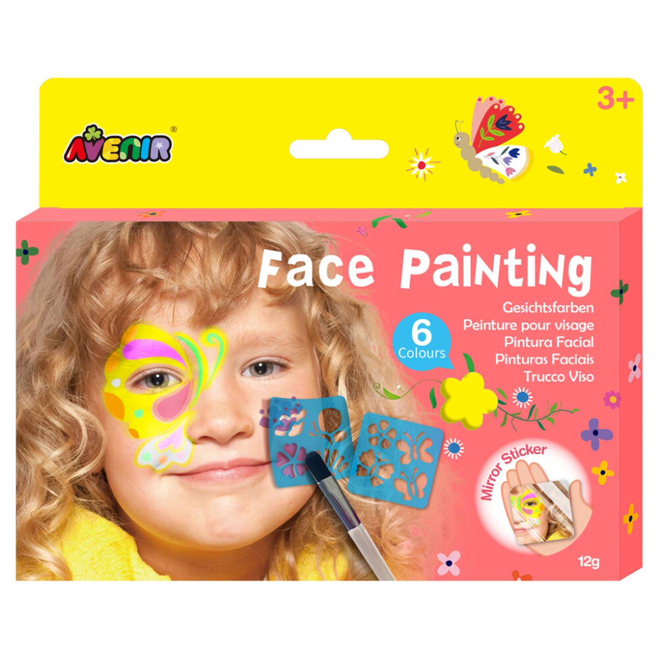 Peinture Pour Visage - Boîte À Coraux Multicolor