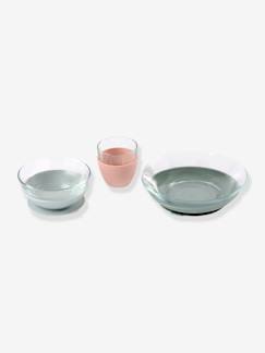Puériculture-Coffret repas en verre X DURALEX