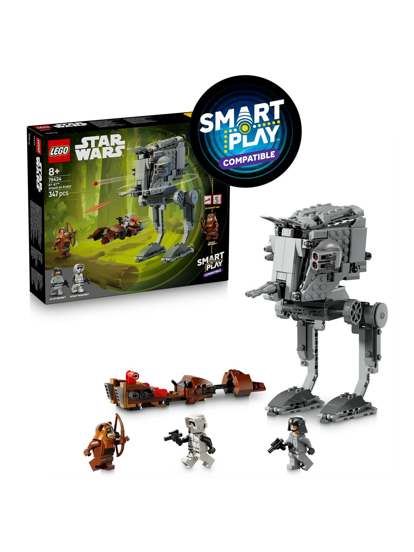 Lego Star Wars 75424 Smart Play : L’attaque Du At-st Sur Endor Multicolore