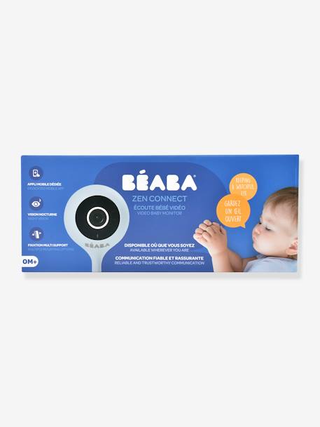 Ecoute-bébé vidéo BEABA Zen Connect Grey+Night blue+White 5 - vertbaudet enfant 