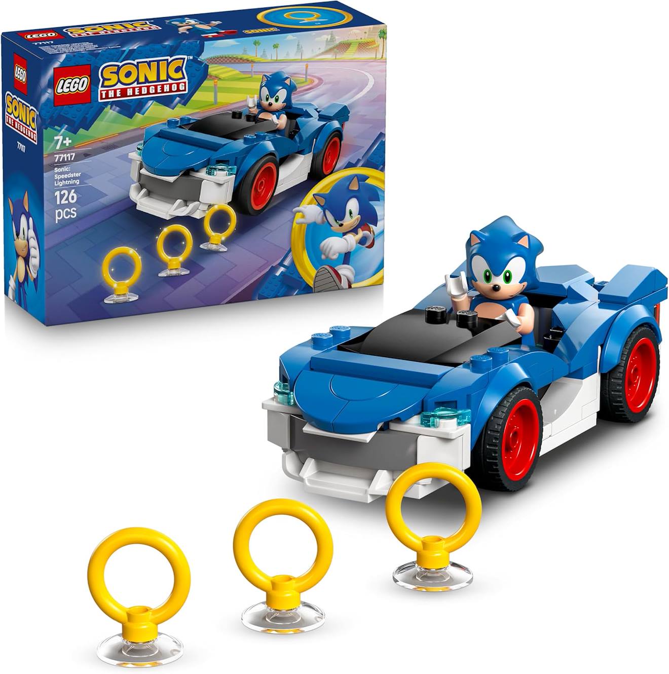 Lego Sonic The Hedgehog 77117 Sonic : Le Bolide Ultra-rapide Multicolore