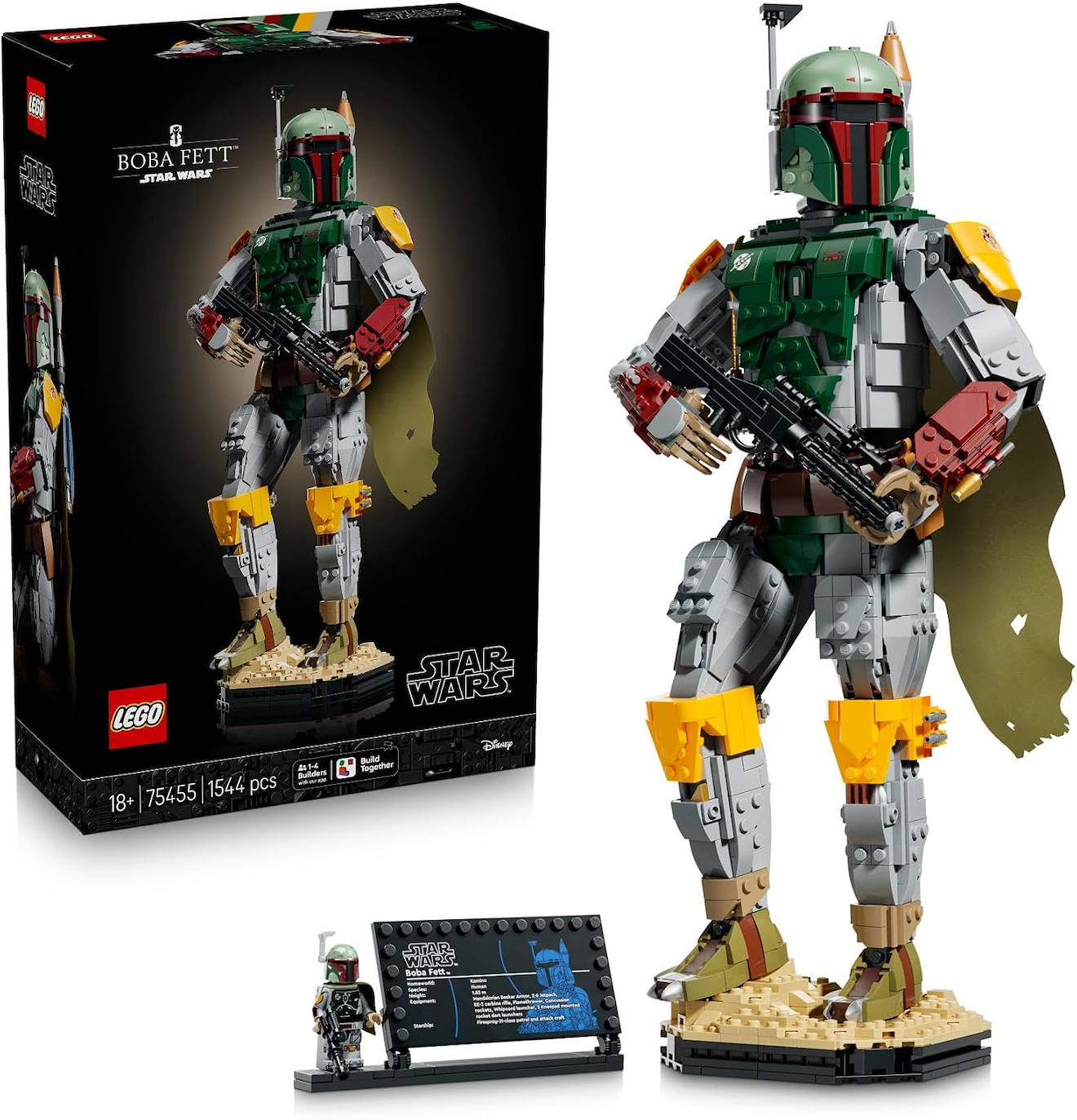 Lego Star Wars 75455 Boba Fett Multicolore Lego Star Wars 75455 Boba Fett Multicolore