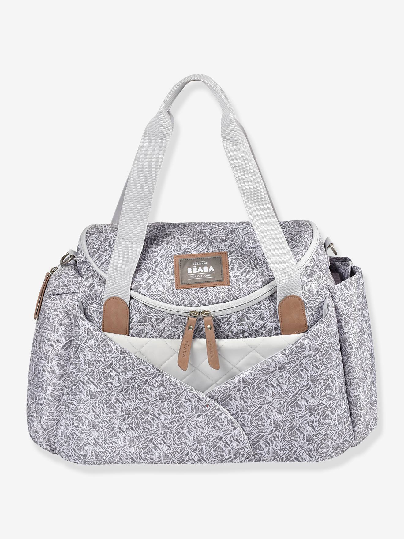 Sac À Langer Sydney Ii Beaba Gris Imp All Over