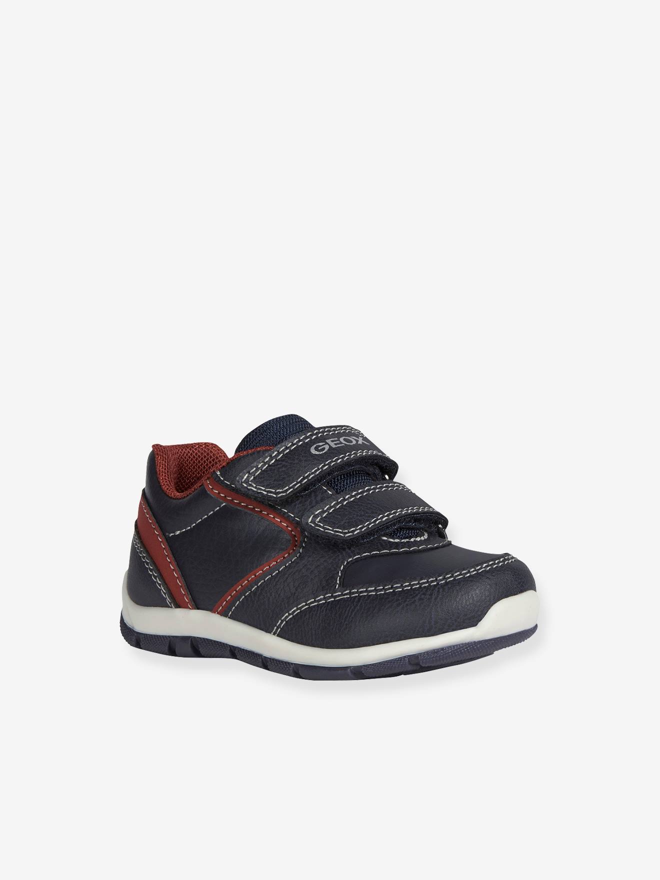 Baskets bébé garçon Heira Boy GEOX® bleu/rouge