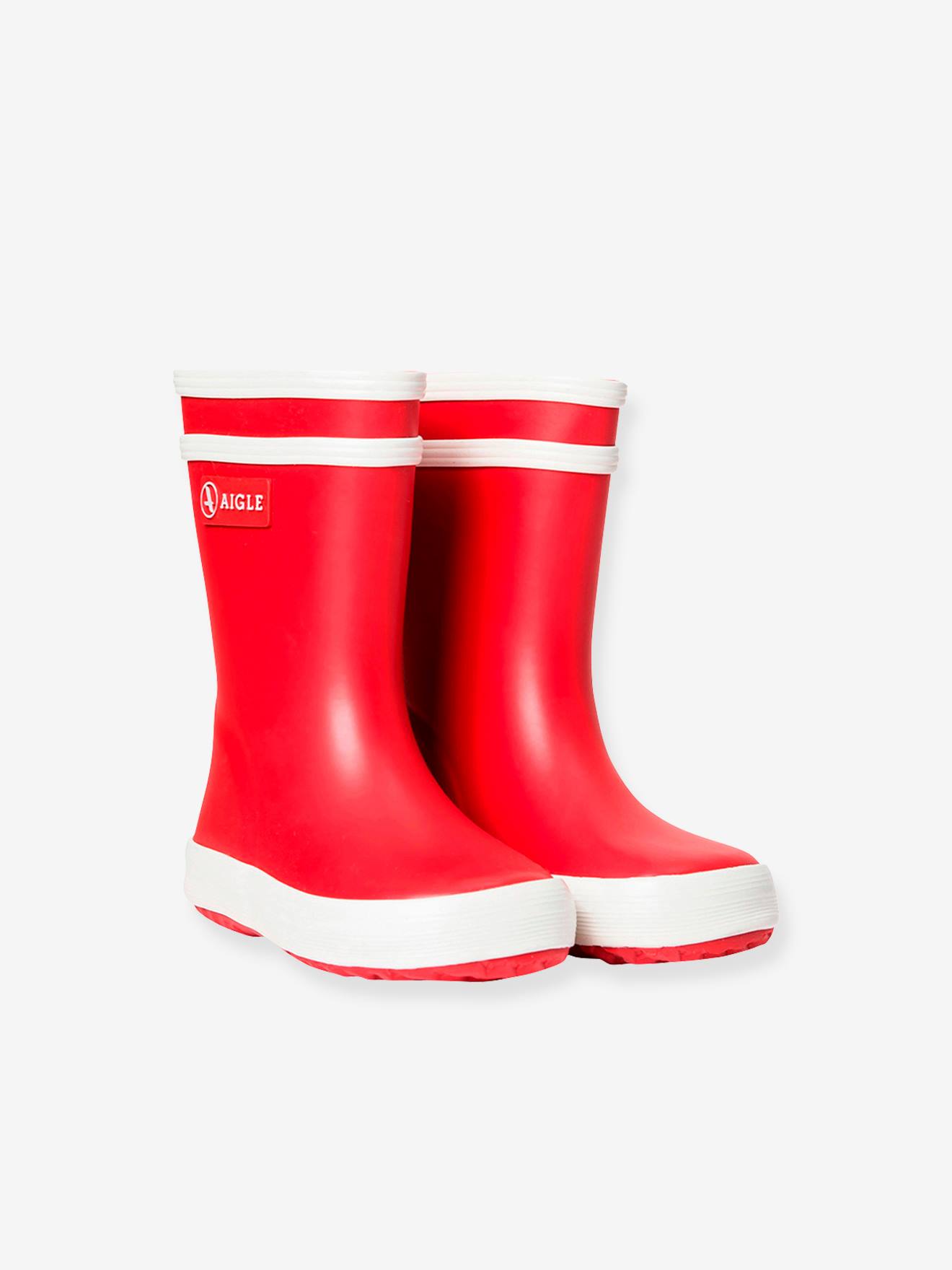 Bottes de pluie bébé Baby Flac rouge