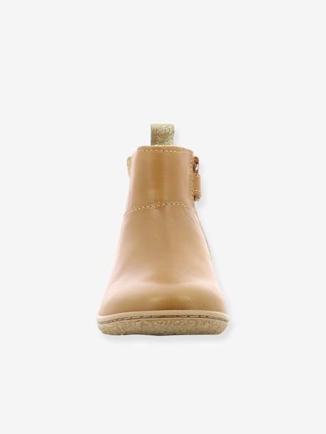 Boots fille Vetudi KICKERS® camel or+marine métallisé+marron bronze 6 - vertbaudet enfant 