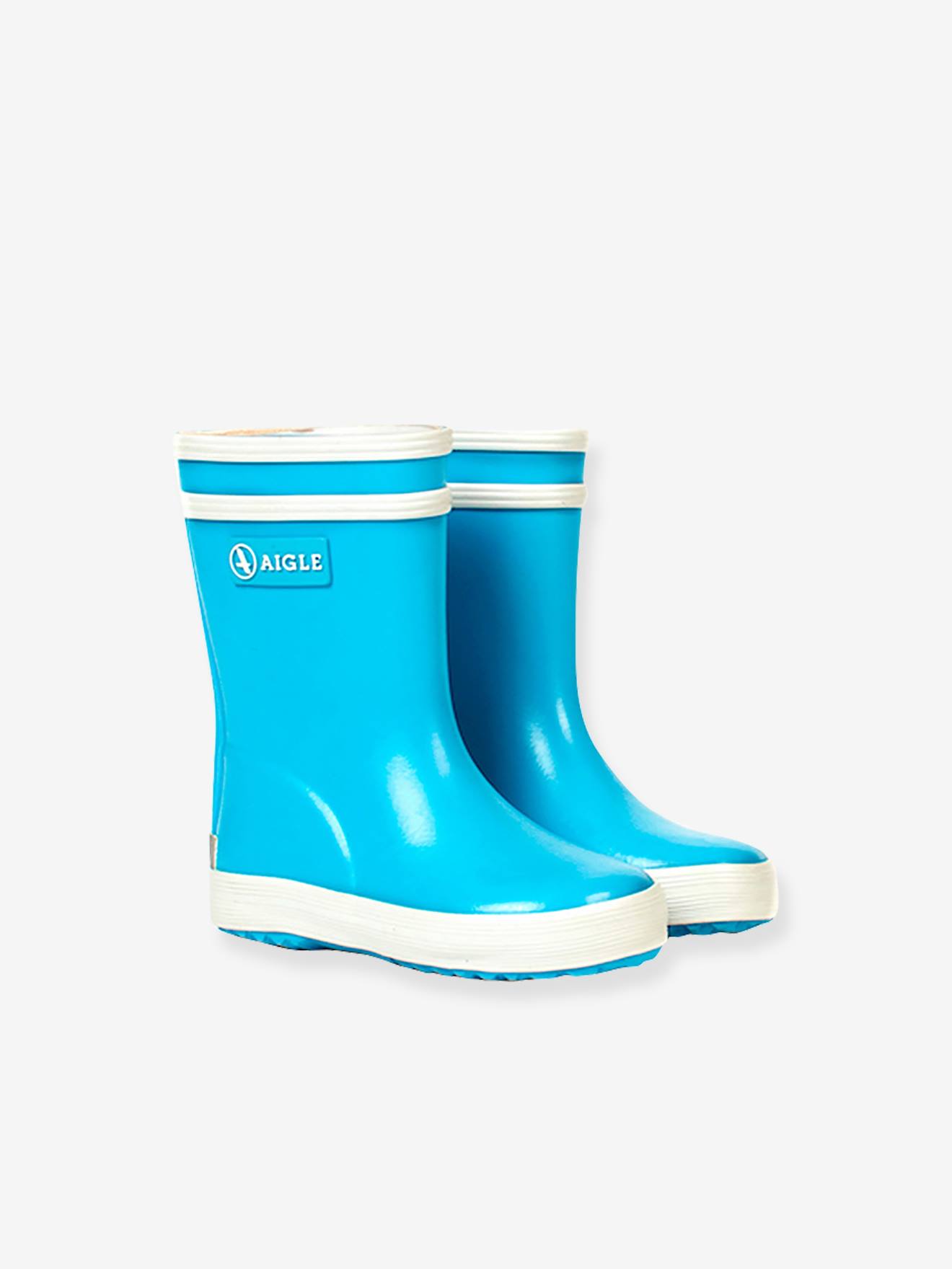 Bottes de pluie bébé Baby Flac bleu ciel