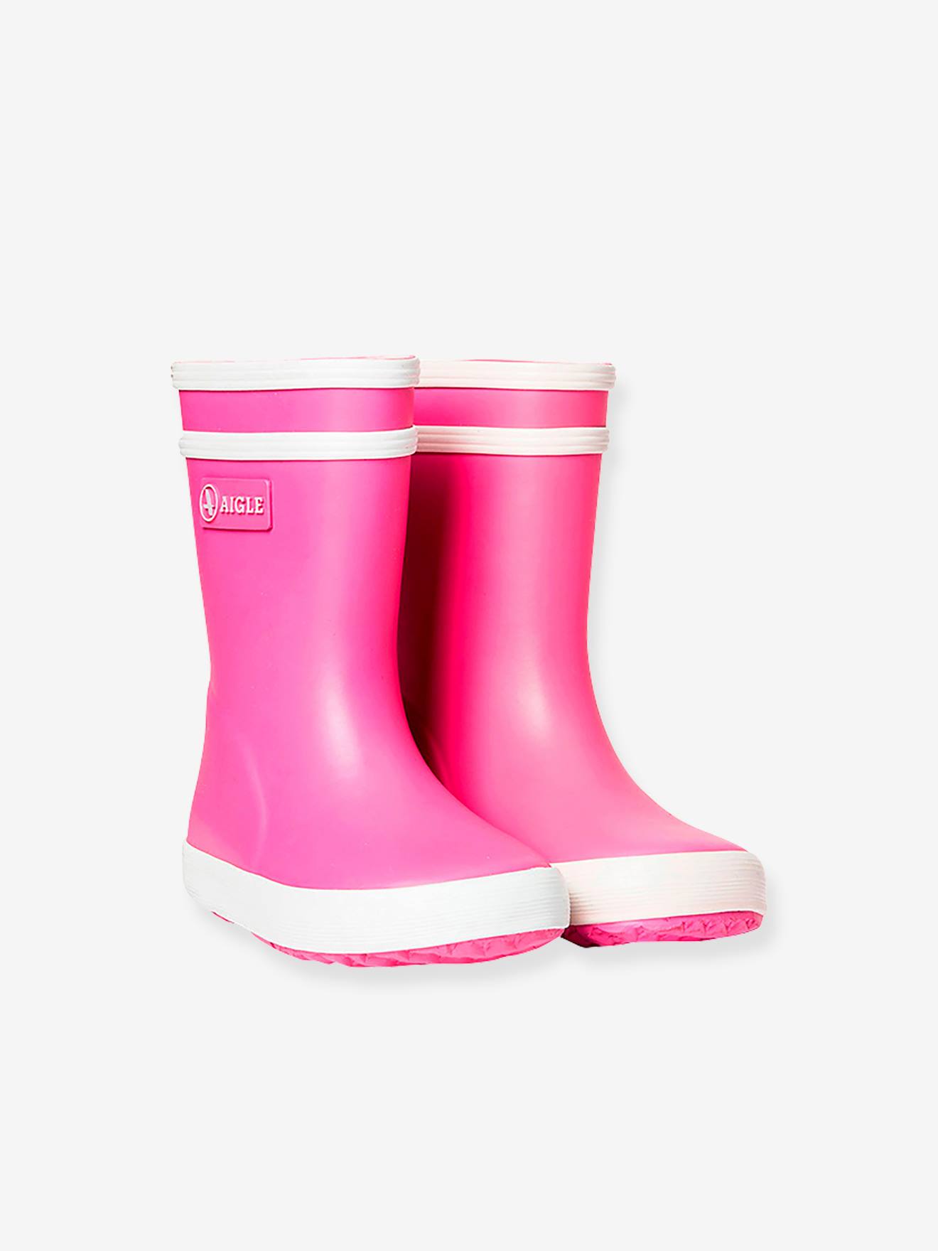 Bottes de pluie bébé Baby Flac rose