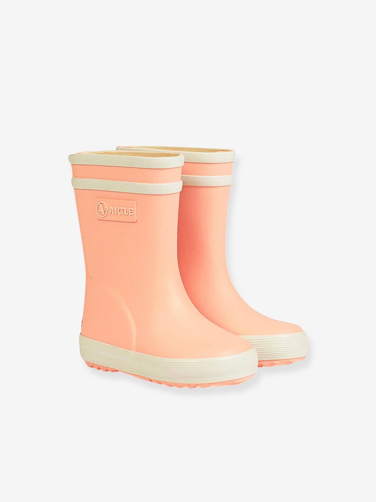 Bottes de pluie bébé Baby Flac guimauve