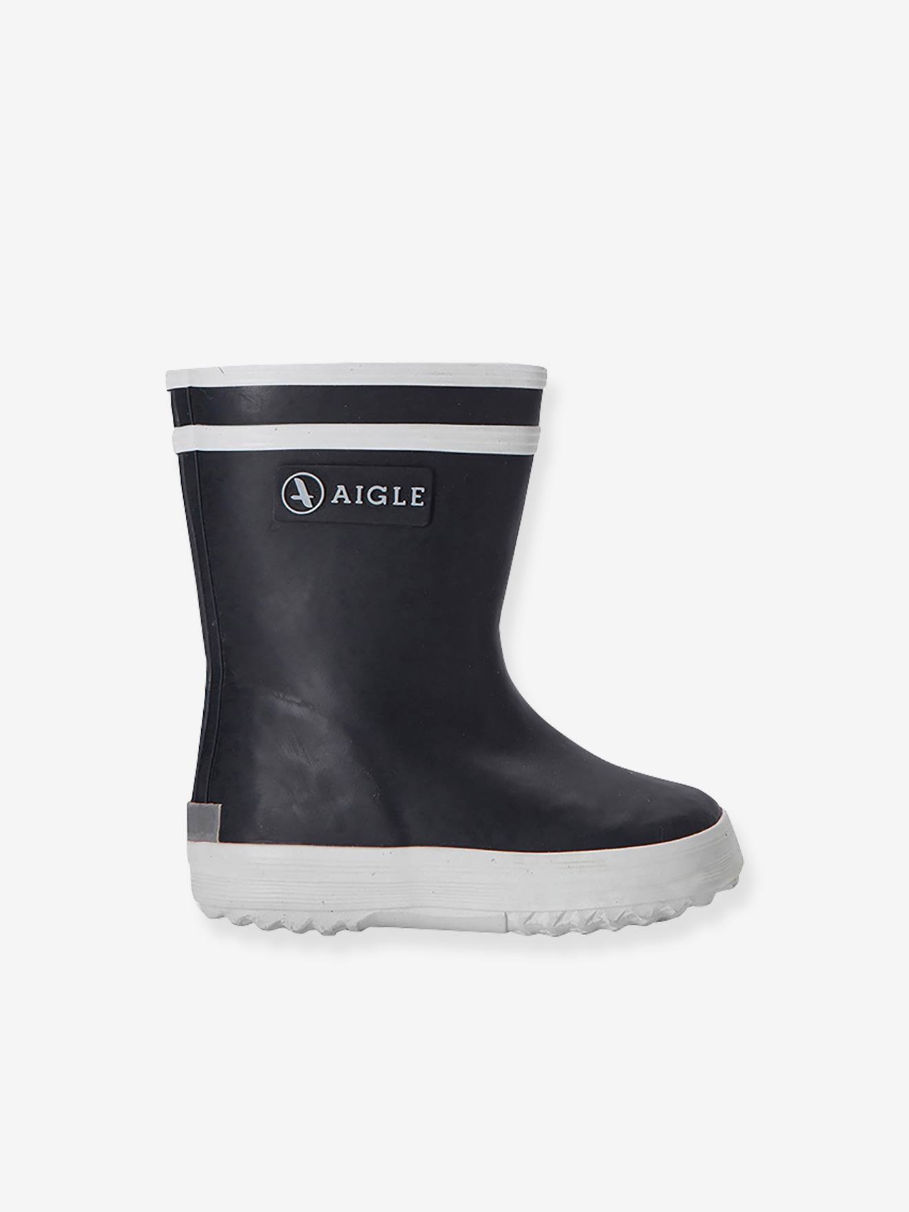 Bottes de pluie bébé Baby Flac Fur marine (Aigle) - Image 1