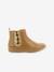Boots fille Vetudi KICKERS® camel or+marine métallisé+marron bronze 2 - vertbaudet enfant 