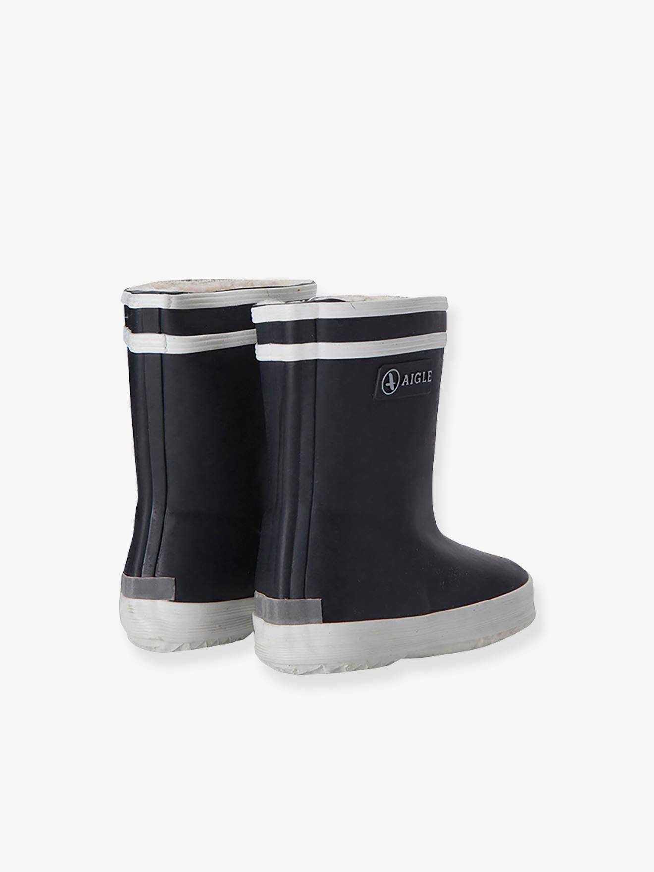 Bottes de pluie bébé Baby Flac Fur marine (Aigle) - Image 2