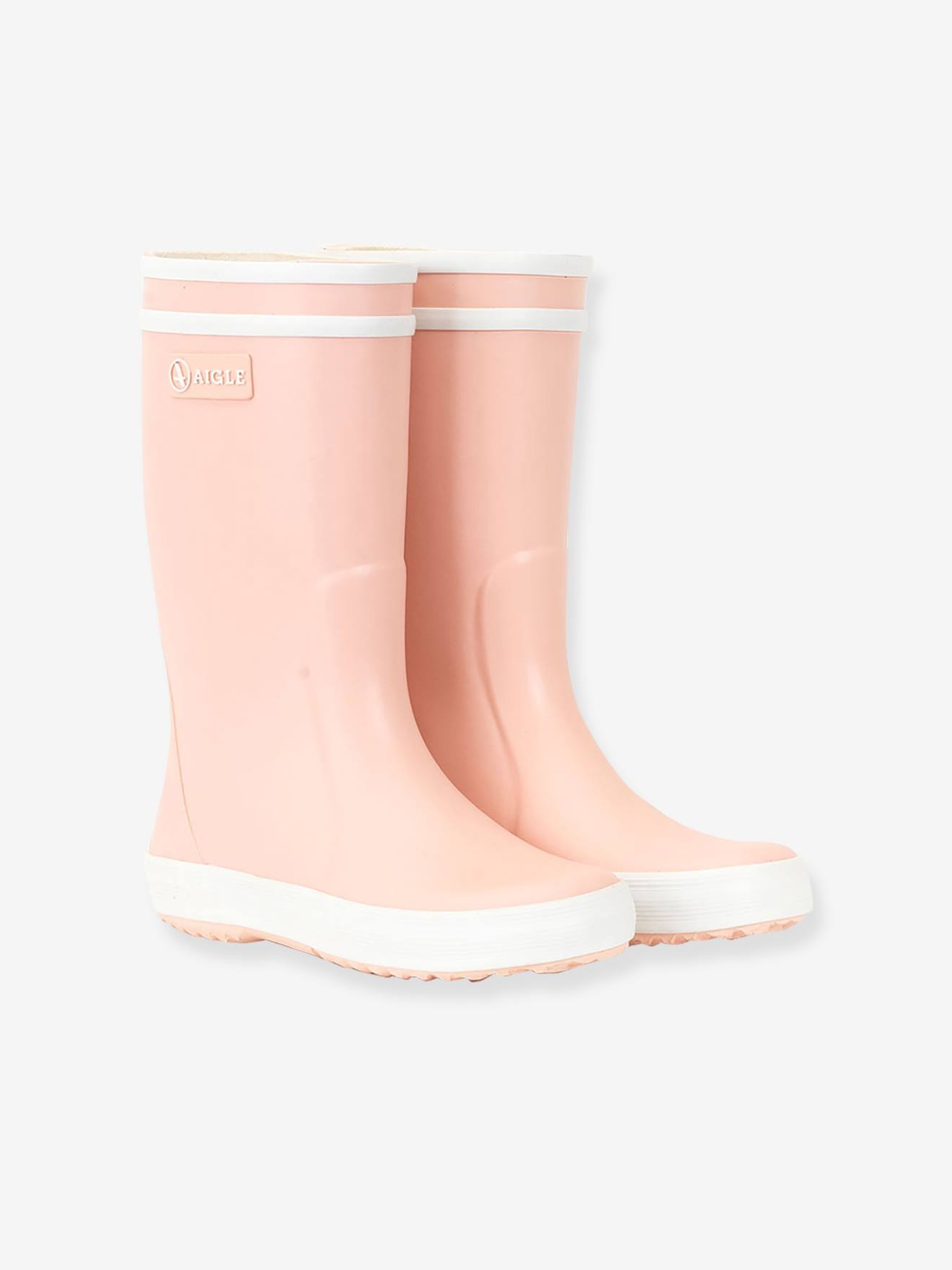 bottes aigle lolly pop rose