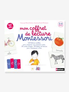 Jouet-Livres-Livres éducatifs-Coffret éducatif Mon coffret de lecture Montessori NATHAN